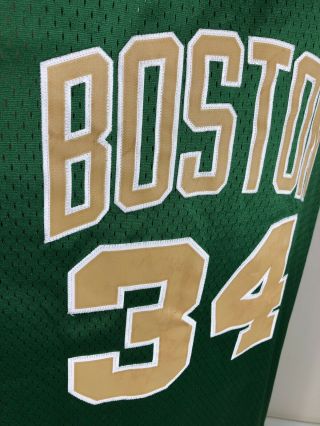 ADIDAS PAUL PIERCE Boston Celtics St.  Patricks Day Swingman Jersey Green 2XL XXL 4