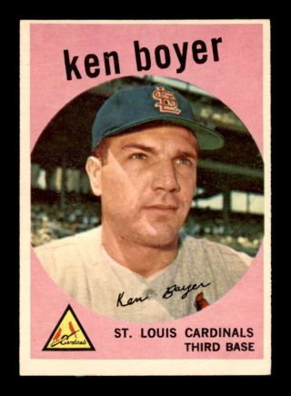 1959 Topps 325 Ken Boyer Ex,  X1718101