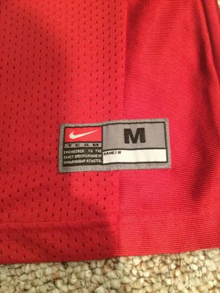 Nike Ohio State Buckeyes James Laurinaitis Red 33 Medium Men ' s Adult Jersey 3