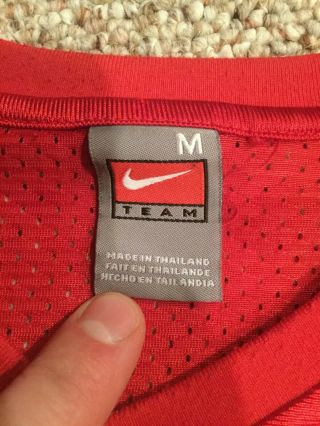 Nike Ohio State Buckeyes James Laurinaitis Red 33 Medium Men ' s Adult Jersey 4