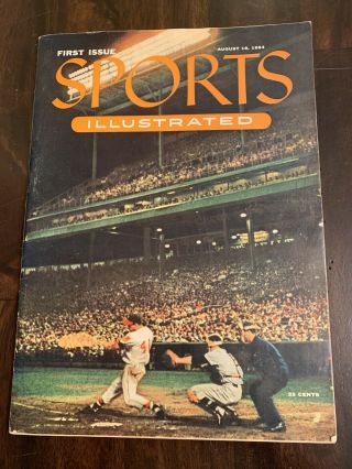 Sports Illustrated Vol 1 Issue 1 August 16 1954 Inaugural Newsstand No Cards