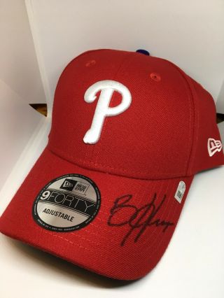 Bryce Harper Signed Auto Autograph Official Era Phillies Hat Cap Mlb