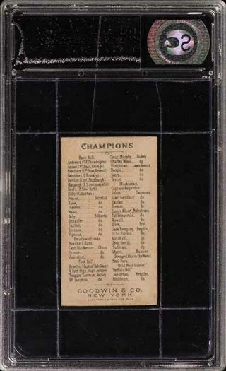 1888 N162 Goodwin Champions Cap Anson CSA 6,  Altered (PWCC) 2