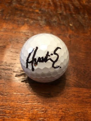 Austin Eckroat Signed Golf Ball Pga Proof Autographed Oklahoma State