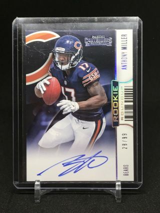 2018 Panini Contenders Anthony Miller Rookie Roundup Auto Bears 28/99