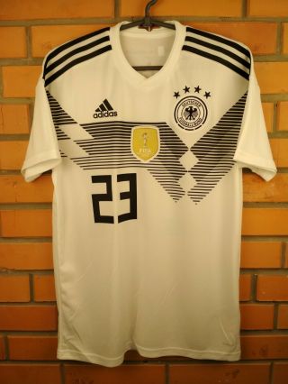 Germany Dfb Jersey Small 2018 2019 Home Shirt Br7843 Soccer Football Adidas