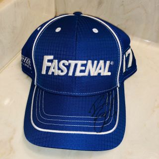 Ricky Stenhouse Jr Autographed Fastenal Nascar Pit Crew Hat Roush Ford Racing 17 3