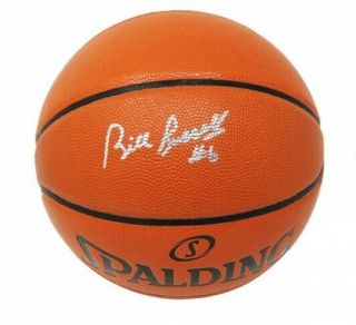 Bill Russell 6 Signed Spalding Nba Basketball W/ Psa