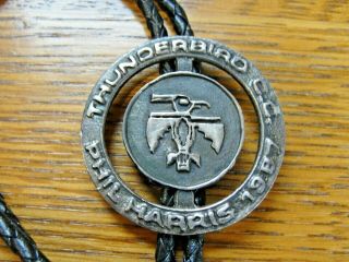 Thunderbird Country Club Sterling Silver Bolo Tie