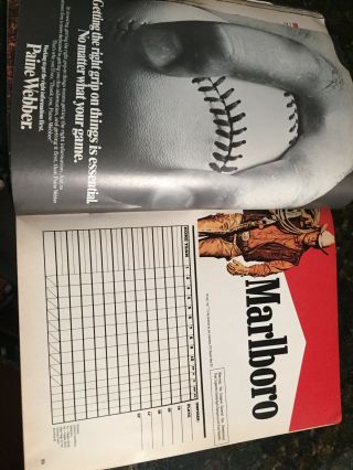 Official 1981 World Series Game Program - LA Dodgers vs NY Yankees 4