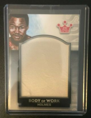 2013 Sportkings F Body Of Work Larry Holmes 