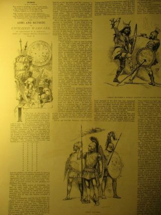 GOLDEN ARGOSY MAG.  7/28/1888 TENNIS COVER ART,  STORY 3