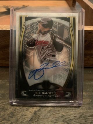 2019 Topps Tribute Iconic Perspecctives Auto Jeff Bagwell /70 Houston Astros