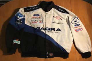 Mark Martin Nascar Viagra Jacket Us Size L Rouch Racing Winston Cup Series