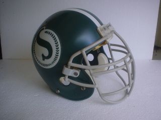 Saskatchewan Roughriders Full Size Cfl Football Helmet