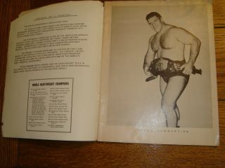 Tri - State Wrestling Program - Champion Bruno Sammartino Cover 1960 ' s 1 autograph 2