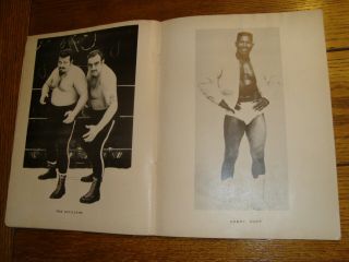 Tri - State Wrestling Program - Champion Bruno Sammartino Cover 1960 ' s 1 autograph 8