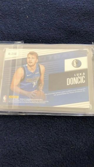 Luka Doncic 3 Patch Auto 104/149 2