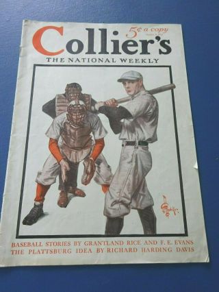 Oct 9,  1915 Colliers,  Baseball World Series,  Alexander,  Ty Cobb,  Tris Speaker
