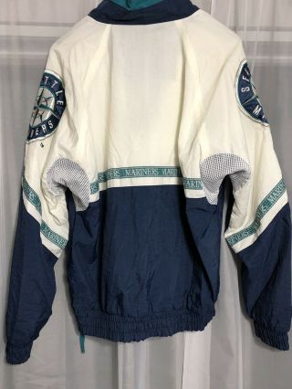 Starter Seattle Mariners Vintage Mid 90’s Jacket Size Lrg 3