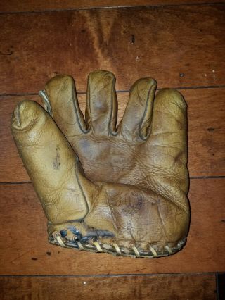 1930 ' s Great Western Athletic Goods Alex Sparra Baseball Glove 2
