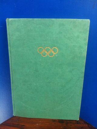 Old 1968 Olympic Game Book Mexico Grenoble