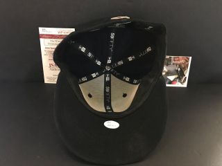 Nick Solak York Yankees Signed 2017 Game Hat CAP JSA WITNESS A 2