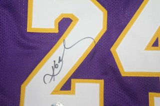 Kobe Bryant Signed Autographed Jersey Lakers Purple With