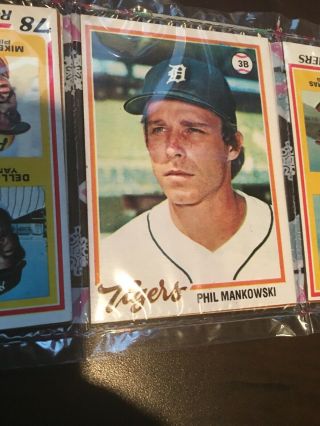 1978 TOPPS BASEBALL HOLIDAY RACK PACK ROOKIE PITCHERS & OUTFIELDERS 3
