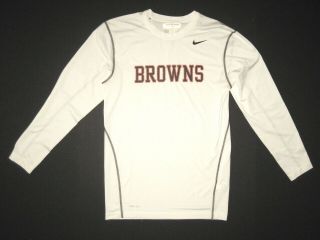 Bubba Ventrone Player Issued Cleveland Browns 41 Long Sleeve Nike Xl Shirt
