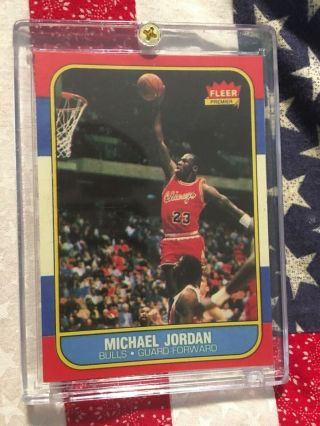 1986 Fleer Michael Jordan 57 Rookie Card?