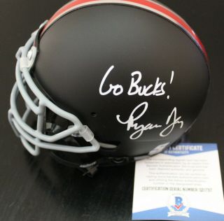 Ryan Day Signed Ohio State Buckeyes Mini Football Helmet W/beckett Custom
