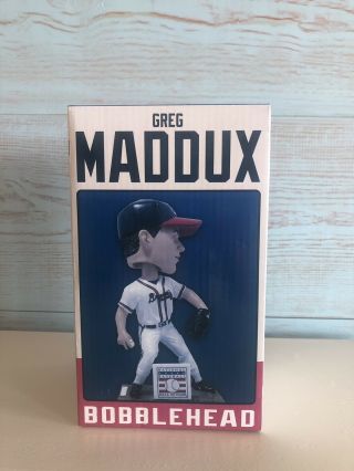 Greg Maddux Atlanta Braves 2014 Sga Hall Of Fame Bobblehead