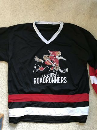 Ahl Tucson Roadrunners Jersey Limited Edition Size L