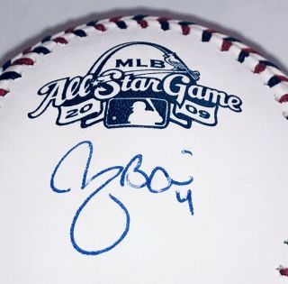 Yadier Molina Autograph 2009 Mlb All - Star Game St.  Louis Cardinals Baseball Jsa