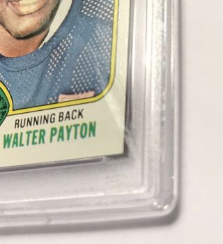 1976 Topps Football Walter Payton 148 PSA 9 3