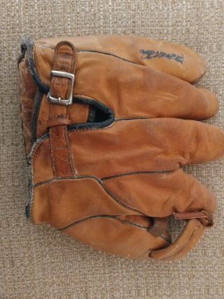 Vintage Baseball Gloves Set of 3 Good Condition: Fielders,  Catcher & 2 Finger 8