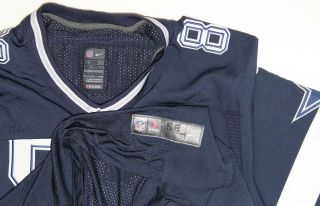 NFL Dez Bryant 88 Dallas Cowboys Jersey Navy Blue Men ' s Size 56 by Nike 4