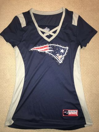 England Patriots Women’s Majestic Jersey Small S