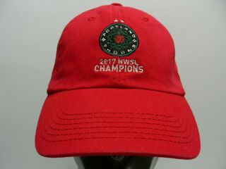 Portland Thorns - 2017 Nwsl Champions - Adjustable Strapback Ball Cap Hat
