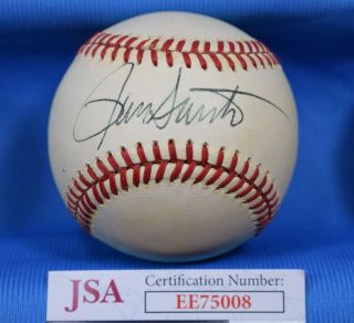 Ron Santo Jsa Autograph National League Onl Hand Signed Baseball