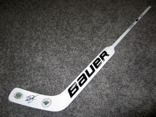 Devan Dubnyk Minnesota Wild Autographed Signed Goalie Hockey Stick W/