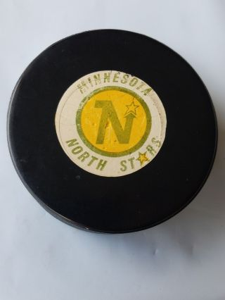 Minnesota North Stars Vintage Viceroy Canada Nhl Approved Official Game Puck