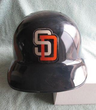 Vintage 1998 San Diego Padres Team Issued Navy Blue Batting Helmet Size 7 5/8