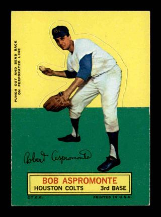 1964 Topps Stand Up 5 Bob Aspromonte Nm X1666314