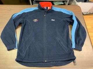 Fila 2002 U.  S.  Open Men’s Zip - Down Fleece Jacket - Medium