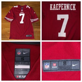 Nike On Field San Francisco 49ers Colin Kaepernick Men’s Jersey Size Small