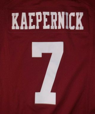 Nike On Field San Francisco 49ers Colin Kaepernick Men’s Jersey Size Small 3