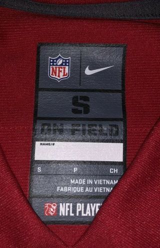 Nike On Field San Francisco 49ers Colin Kaepernick Men’s Jersey Size Small 4