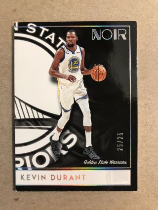 Kevin Durant 2018 - 19 Panini Noir Base 16 25/25